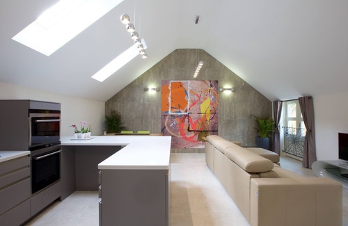 Nailsworth Apartamento | Hermosa casa de campo estable en hito casa georgiana catalogada de grado II - (107)
