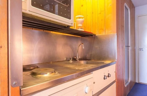 Arc-1800 Apartamento | 10m from ski slopes, 4th floor, balcony, tv, 24m², Les Arcs