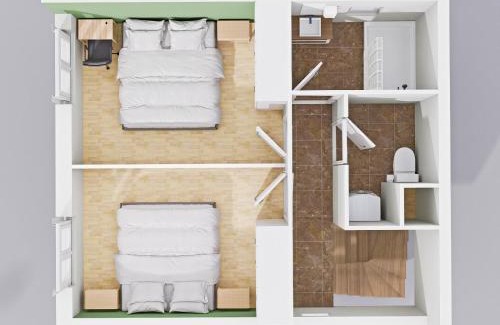 Courcouronnes Apartamento | 10mn T12 - RER D, Paris 33mn, From 1 to 6 Guests, Undergroung Private Parking, Shopping Mall, Swimming Pool, Skating Rink, Théâtre, Cinéma, Library