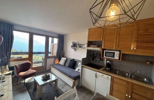 Jeux Apartamento | 10m del centro estación, 10.o piso, balcón, tv, local para esquís, 26m², Alpe d'Huez