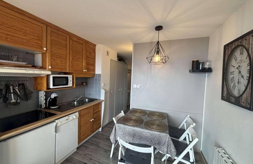 Jeux Apartamento | 10m del centro estación, 10.o piso, balcón, tv, local para esquís, 26m², Alpe d'Huez