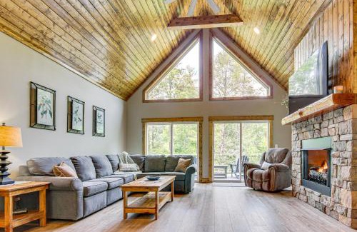 Mill Spring Casa | 11 Mi to State Park Home with Dock in Mill Spring!