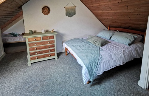 Quistinic Cabaña | Gîte du Placello jacuzzi sauna and swimming pool