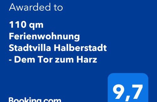 Halberstadt Apartamento | 110 qm Ferienwohnung Stadtvilla Halberstadt - Dem Tor zum Harz