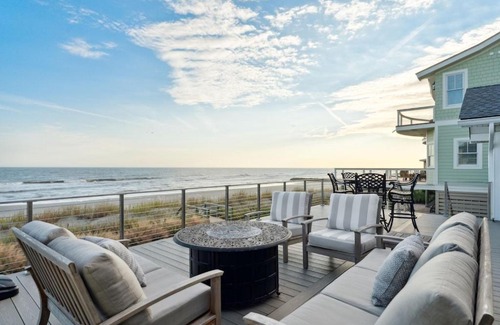 Folly Beach Casa | 1105 E Arctic White Sands Stunning Oceanfront House
