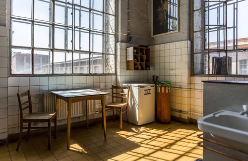 Neulindenau Apartamento | 116 m² gran loft en el estilo industrial, en el medio de la fábrica de algodón Leipzig