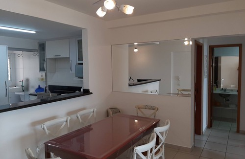 Guilhermina Apartamento | 118 - Seafront apartment, barbecue + Wi-Fi + swimming pool!