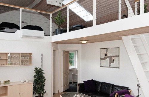 Lystrup Casa | Casa de vacaciones contemporánea en Egå con piscina