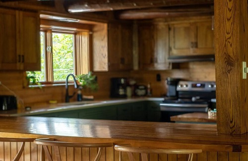 Gleason Cabina | 12 Person Log Cabin w/Hot Tub by UTV/Snowmobile Trails