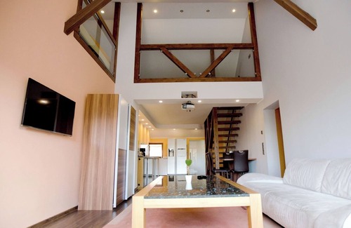 Ramsla Apartamento | 120 qm Galerie Am Ettersberg mit Klima, Haustierfreundlich, 2 SZ bis zu 5 Gäste