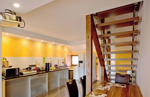 Ramsla Apartamento | 120 qm Galerie Am Ettersberg mit Klima, Haustierfreundlich, 2 SZ bis zu 5 Gäste