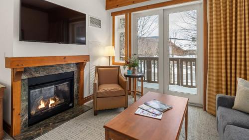 Stowe Area Complejo | 1214 The Lodge At Spruce Peak Ski in Ski Out Studio Spruce Peak By Stowe Mountain Rentals