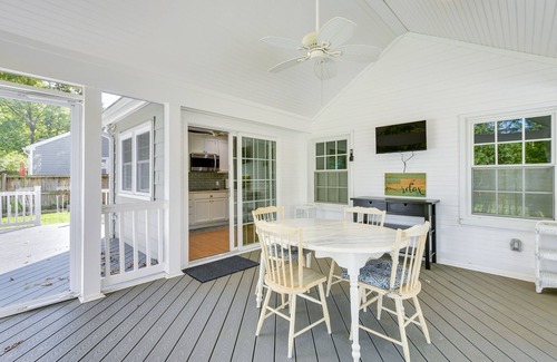 Crofton Casa | 13 Mi to Annapolis: Dog-Friendly Home w/ Fire Pit!