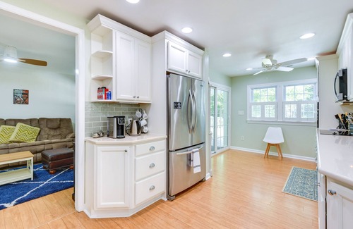 Crofton Casa | 13 Mi to Annapolis: Dog-Friendly Home w/ Fire Pit!