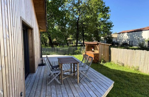 Hourtin Villa | 143 - charming neues Holzrahmenhaus für 8 Personen