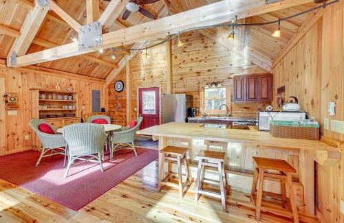 Mustoe Casa | 15 Mi to Snowshoe Resort Cabin with Deck and Fire Pit