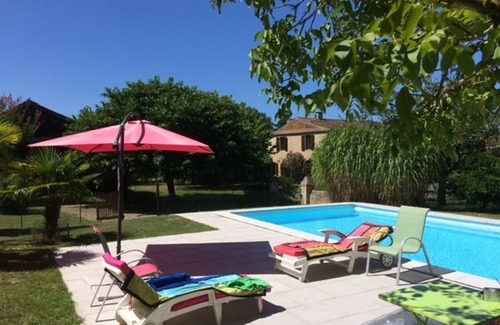 Plaisance Casa | 15 minutes from Marciac, beautiful Gascon house with large swimming pool
