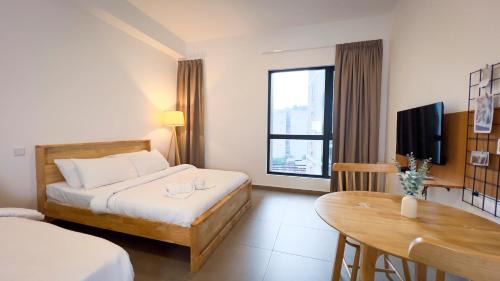 Sungai Penchala Apartamento | 15 Mossaz Muji 2 Queen Bed By Light House