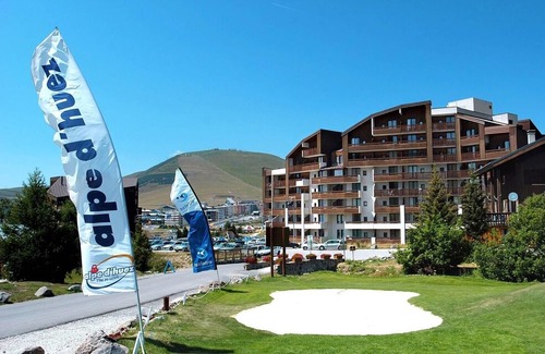 Bergers Apartamento | 150m from shops, parking, tv, ski locker, 35m², Alpe d'Huez