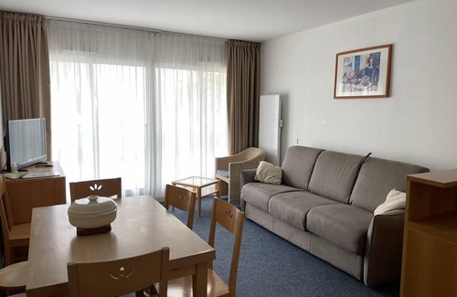 Eaux-Bonnes Apartamento | A 150m de las pistas de esquí, 3.o piso, vista pistas, fitness, piscina, sauna, tv