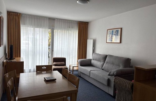 Eaux-Bonnes Apartamento | A 150m de las pistas de esquí, 1.o piso, vista pistas, fitness, piscina, sauna, tv