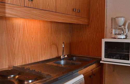 Flaine Apartamento | 300m del centro estación, 1.o piso, balcón, tv, local para esquís, 25m², Flaine