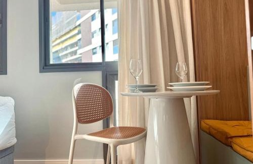 Santo Amaro Apartamento | 1512 - Rentaqui Studio Lux Modernidade Santo Amaro