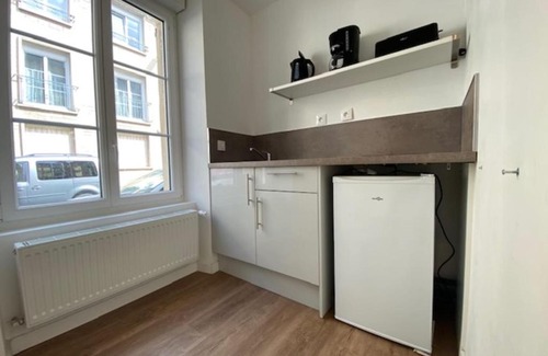 Saint-Jean Eudes Saint-Gilles Apartamento | 15m for 2 near the Castle and the Port of Caen!