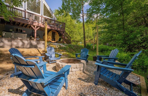 Bethel Cabina | 15minSundayRiver+Hot-tub+Sauna+Arcade