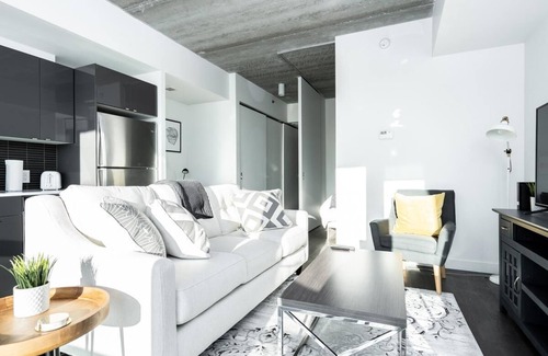 Downtown Winnipeg Condominio | Este condominio es un 1 dormitorio (s), 1 baños, ubicado en Winnipeg, Manitoba.