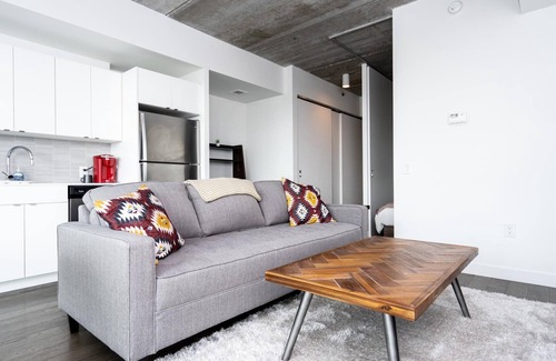 Downtown Winnipeg Condominio | Este condominio es un 1 dormitorio (s), 1 baños, ubicado en Winnipeg, Manitoba.