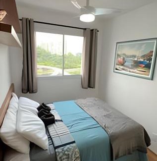 Panamby Apartamento | 1710B Est Joao dias - Villa Blue Tree - Apartamento com varanda com Vista Ponte Laguna