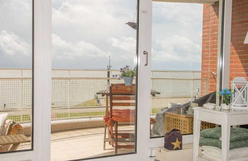 Innenhafen Apartamento | 189 Apartment Meerzeit - Meerzeit Apartment mit Südbalkon und Meerblick