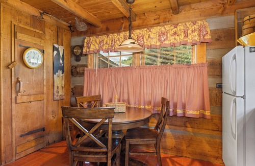 Waynesville Cabina | 1890s Cozy Log Cabin, Waynesville, Mountain Views