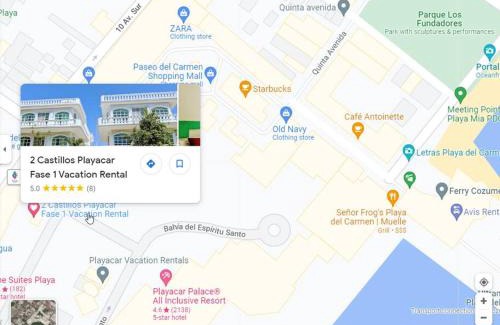 Área de Playacar Fase I Casa | 18br up to 50guest Castillos Playacar walk to Beach and 5th Ave 1000Mbps