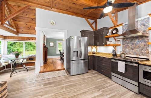 Fairview Casa | 1910 Asheville Gem - Mountain Views w/ Hot Tub
