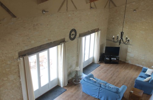 Saint-Vivien-de-Monsegur Otro | Granja francesa del siglo XIX con piscina privada climatizada y vistas al campo
