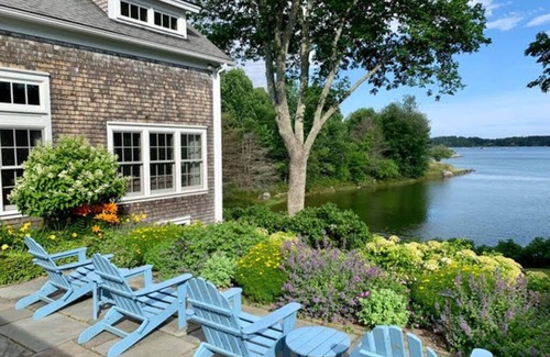 Blue Hill Casa | 19th C. Waterfront Home in Blue Hill-Exquisite Gardens & Harbor views. Sleeps 10