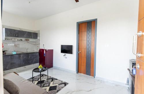 Agara Apartamento | 1BHK 2km From Hosa Road Metro with lift 601