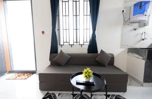 Agara Apartamento | 1BHK 2km From Hosa Road Metro with lift 601