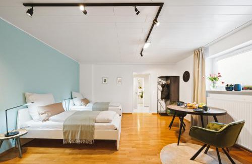Bietigheim-Bissingen Apartamento | 1BR 2Beds - kleiner privater Innenhof- Barrierefrei! -frisch saniert - Mozart EINS
