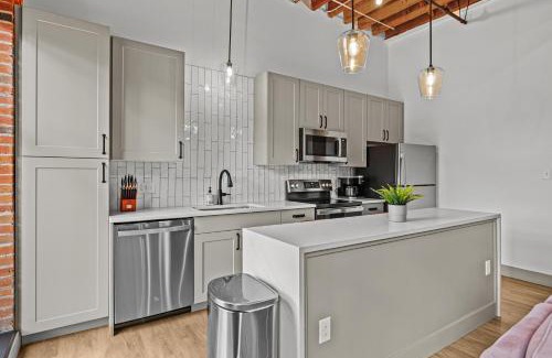 Downtown St. Louis Apartamento | 1BR DWTN Loft-Gated Parking-WD-G202