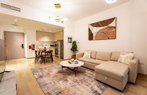 Al Raha Beach Apartamento | 1BR Stylish Luxury Modern Home Yas Island 427WE B10
