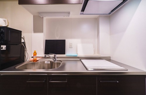 Namba Apartamento | 1DK 50max 7 people2 semidouble beds 1 single - IKIDANE Residential Hotel SHIMANOUCHI / Osaka Ōsaka