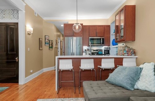 Near West Side Apartamento | 1F Chicago's Little italy Graystone nearDowntown