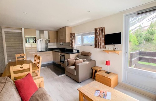Le Lavachet Apartamento | 200m del centro estación, 1.o piso, balcón, tv, local para esquís, 58m², Tignes