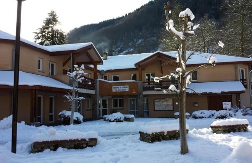 Aulus-les-Bains Apartamento | 100m del centro estación, 1.o piso, vista bosque, fitness, parking, tv, 34m², Guzet
