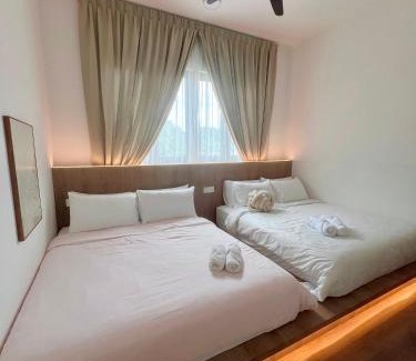 Ulu Kinta Apartamento | 2-8pax Ipoh Nomado Onsen suites by Sunway Onsen Lost world of Tambun