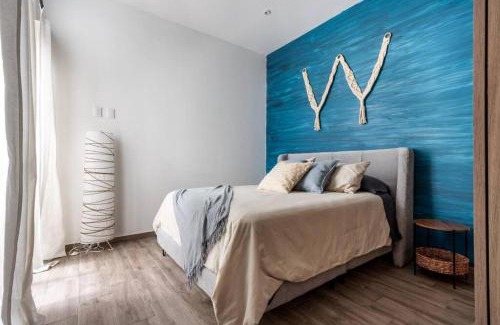 Roma Sur Apartamento | 2 - Apartamento Privado Cama King Size, Terraza Privada Roma Sur