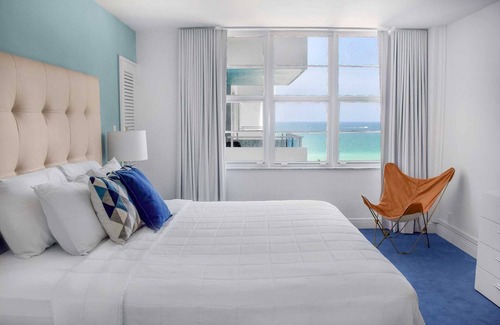 Mid Beach Hotel | 2 BDR Suite w/ Balcony, Full kitchen, Pool & Beach Access